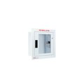 Cubix Safety Fully Recessed, Alarmed and Strobed, Large AED Cabinet FR-Ls